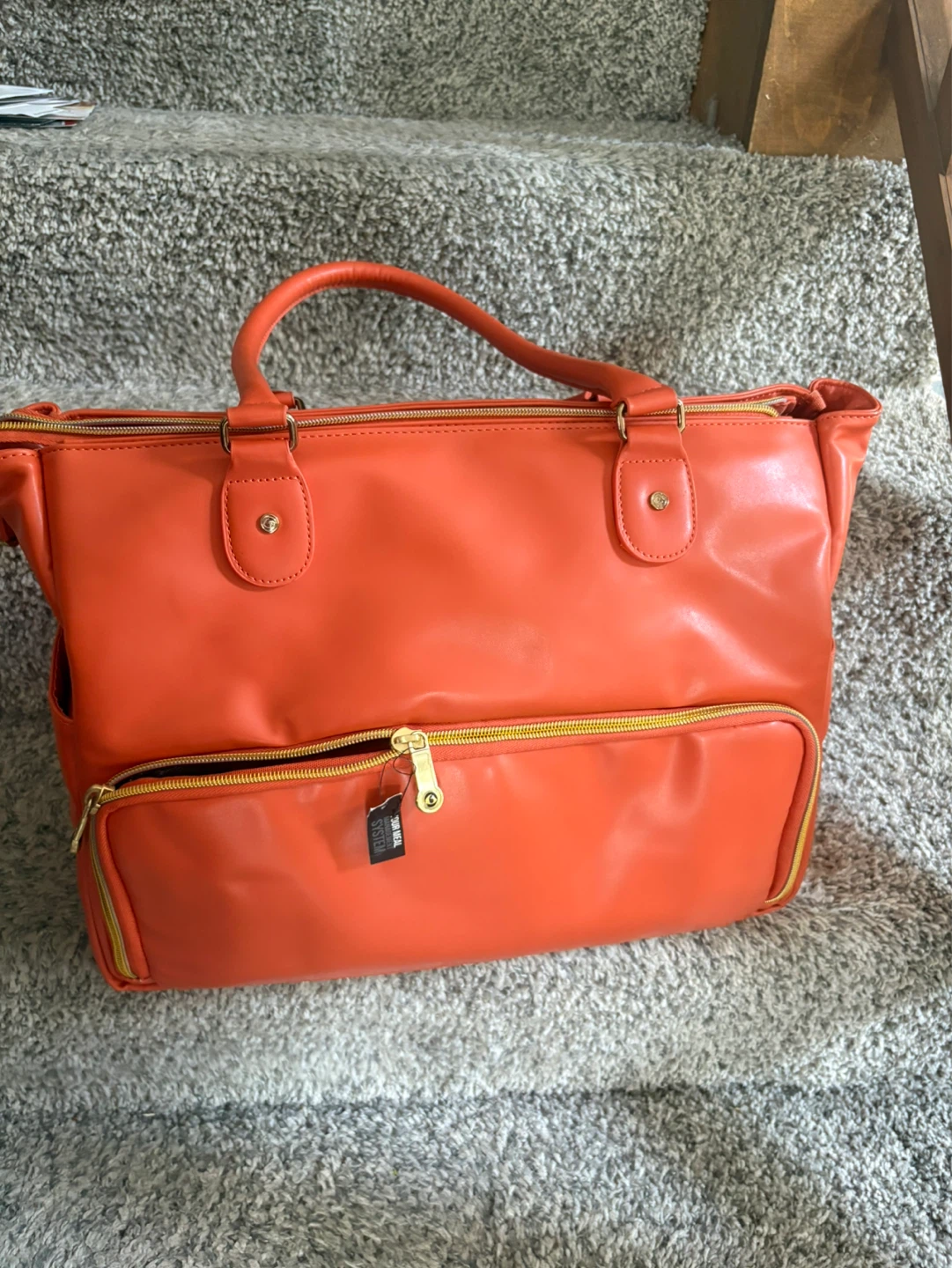 Six Pack Fitness Travel Fit Orange Carry-All Bag - photo 2