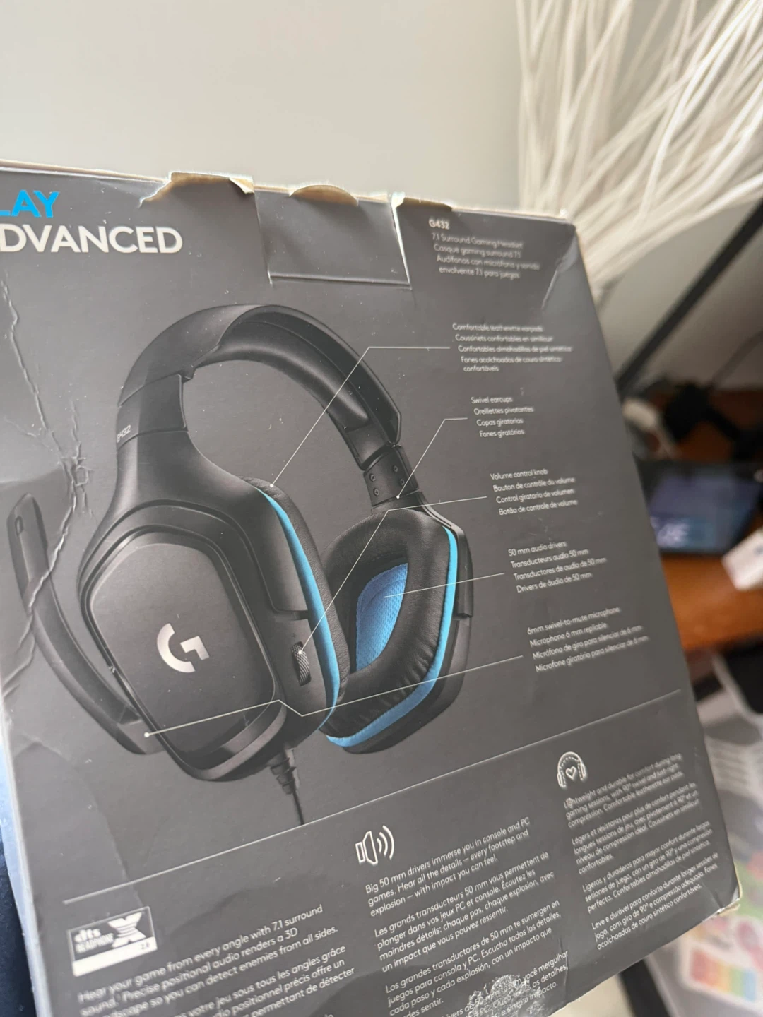 Logitech G432 7.1 Surround Gaming Headset - photo 3