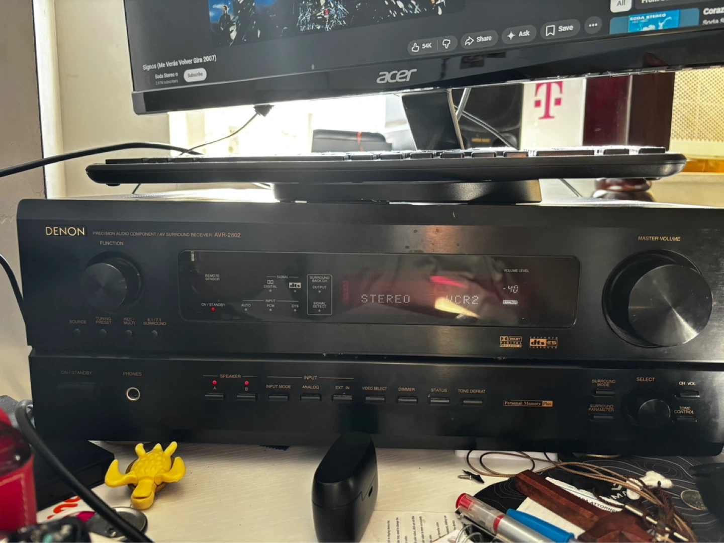 Denon AVR-2802 Precision Audio Component AV Surround Receiver