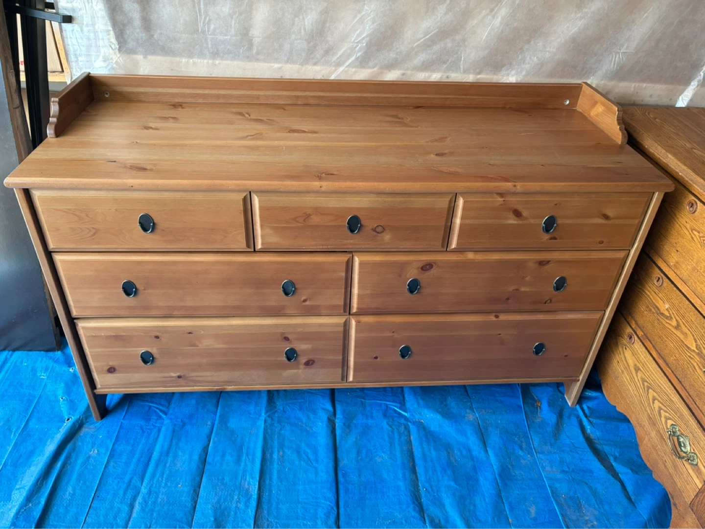 Leksvik 7 Drawer Dresser- Vintage IKEA