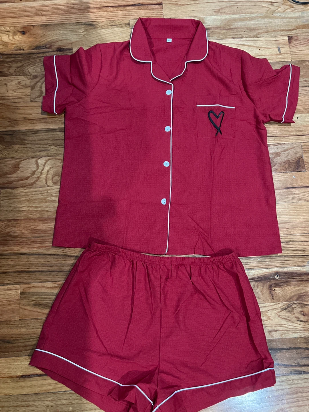 Red Pajama Set - XL