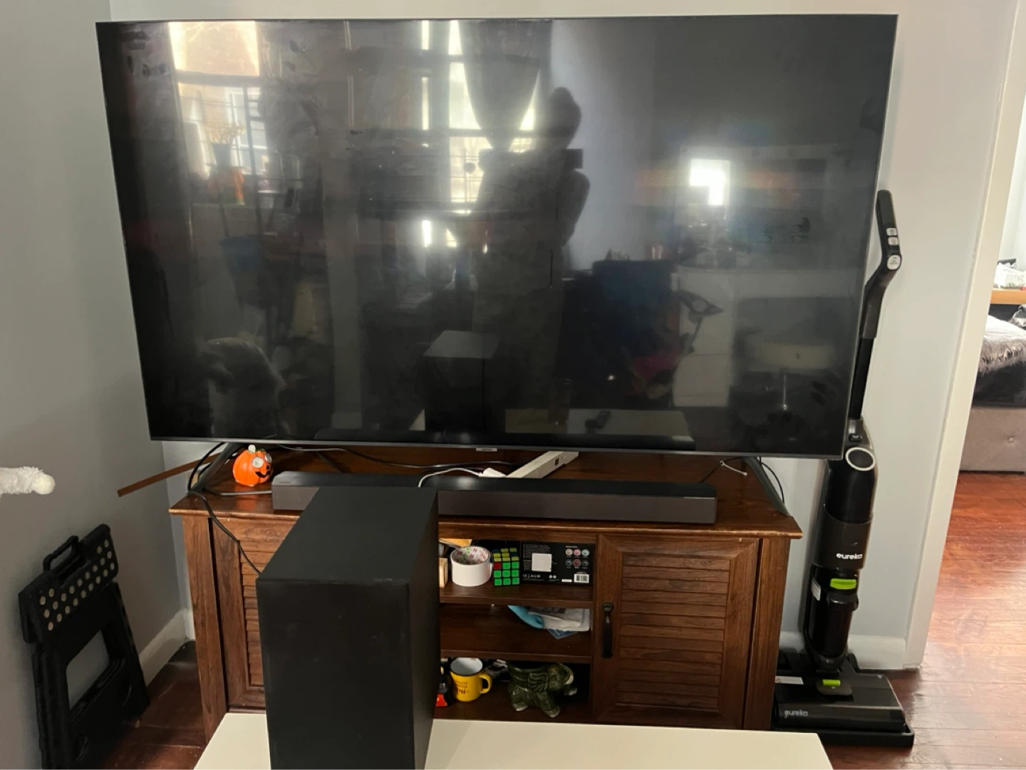 TV, sound bars and vacuum