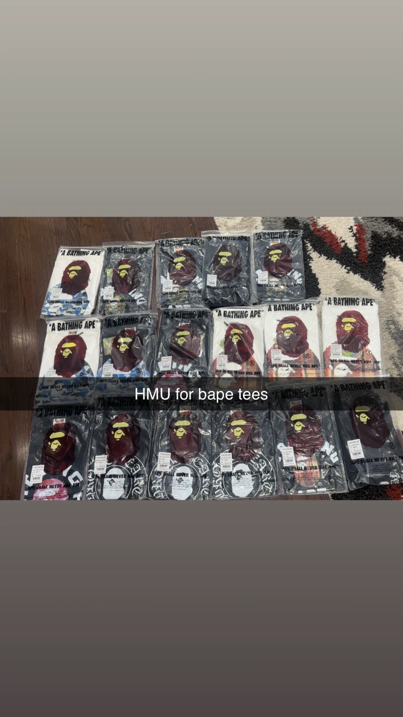 A Bathing Ape BAPE Tees - Various Styles