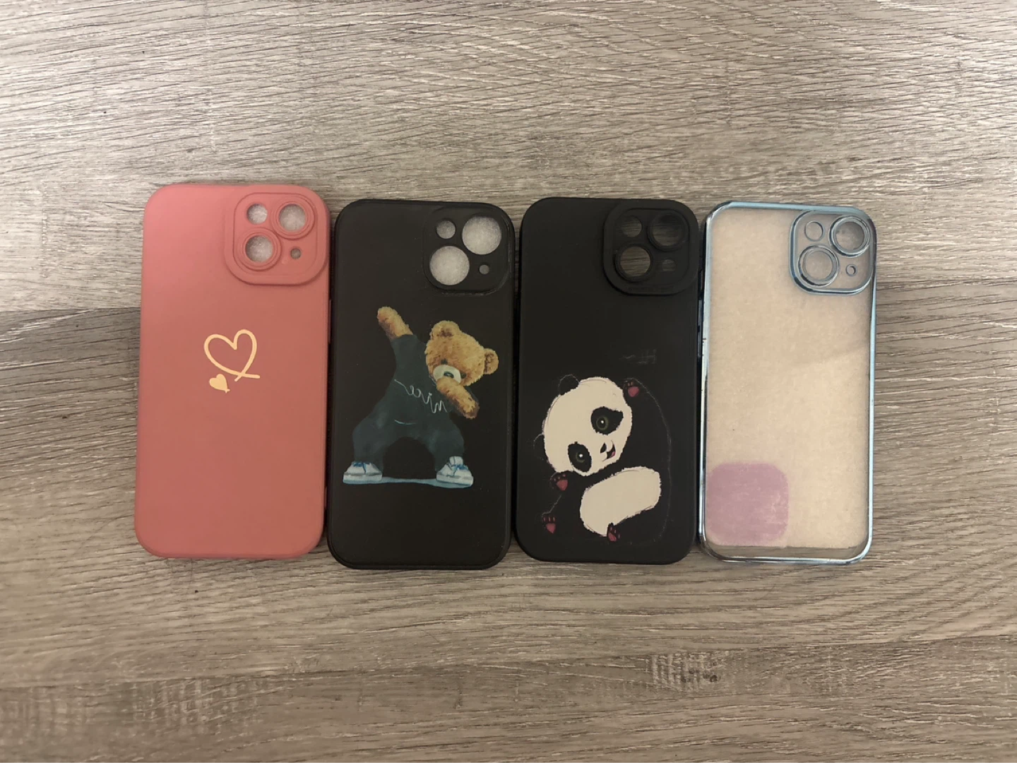 iPhone 15 Cases - 4 Pack