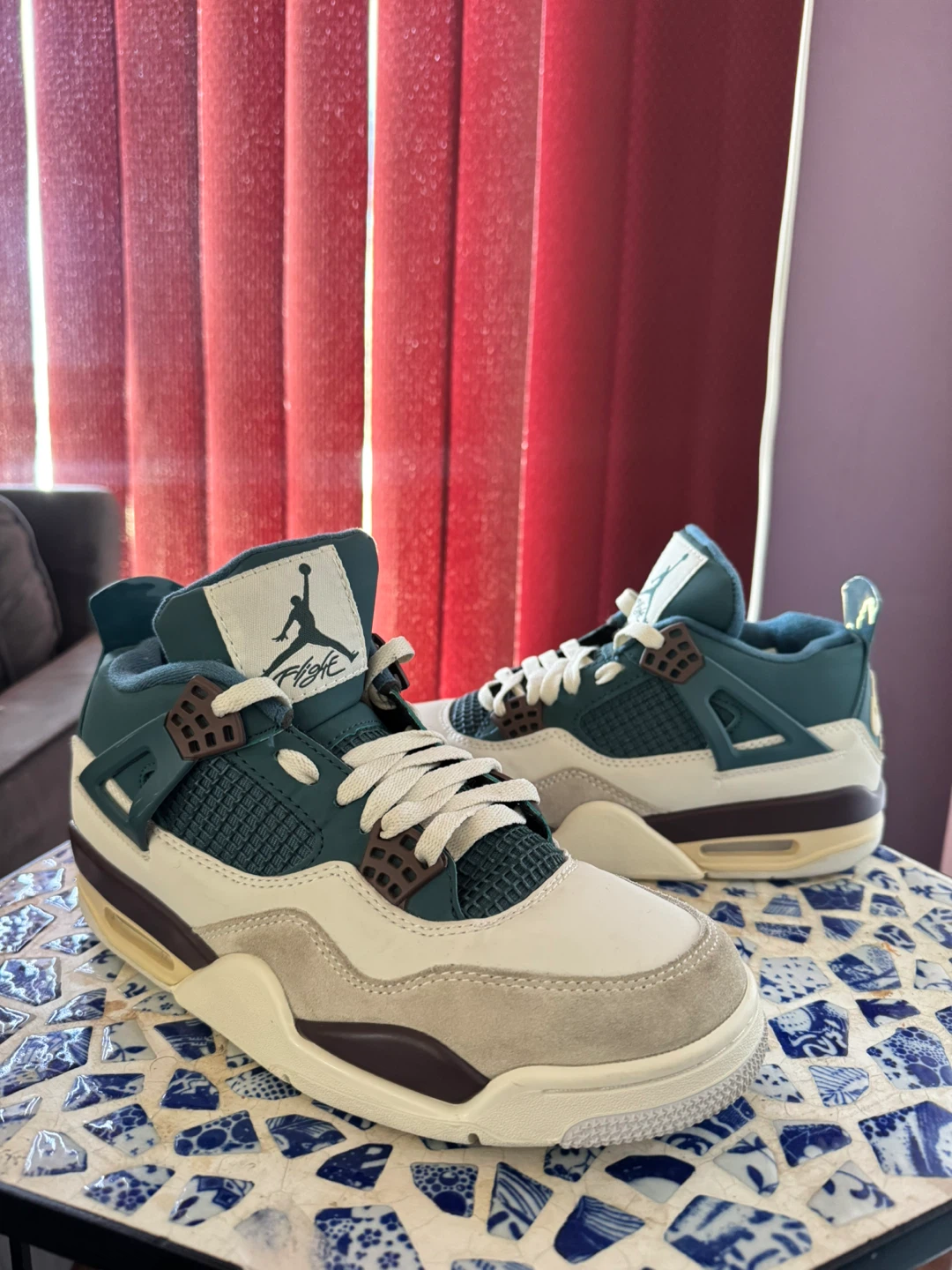 Nike Air Jordan 4 snorlax custom Sneakers - photo 4
