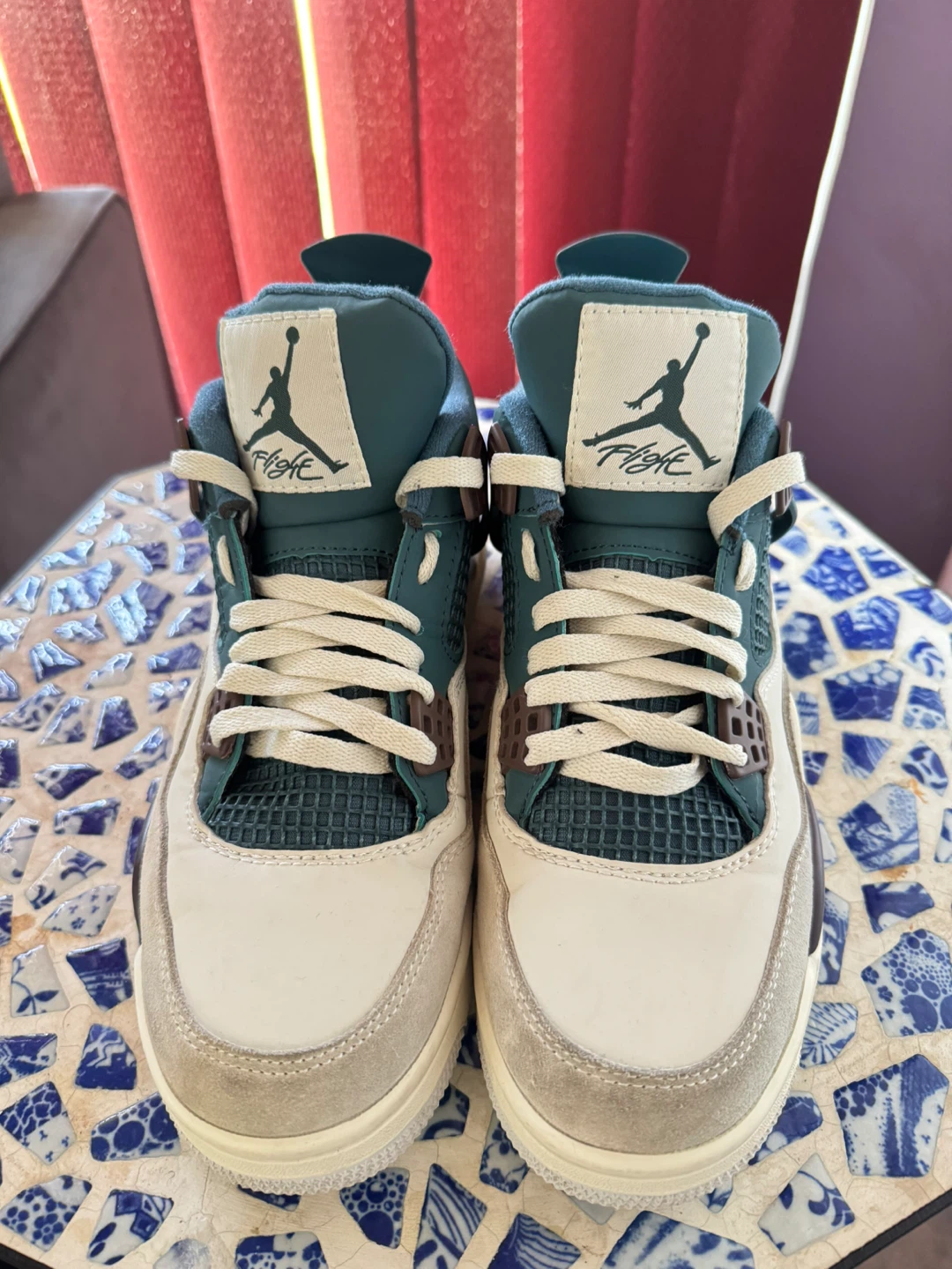 Nike Air Jordan 4 snorlax custom Sneakers - photo 2