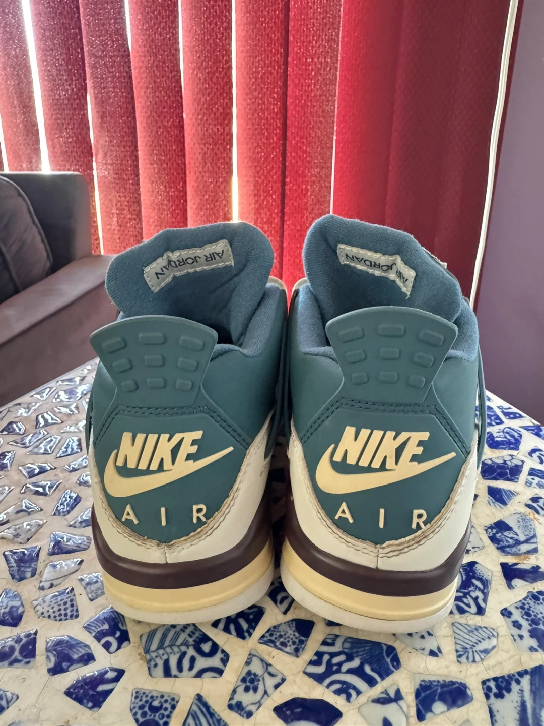 Nike Air Jordan 4 snorlax custom Sneakers - photo 3