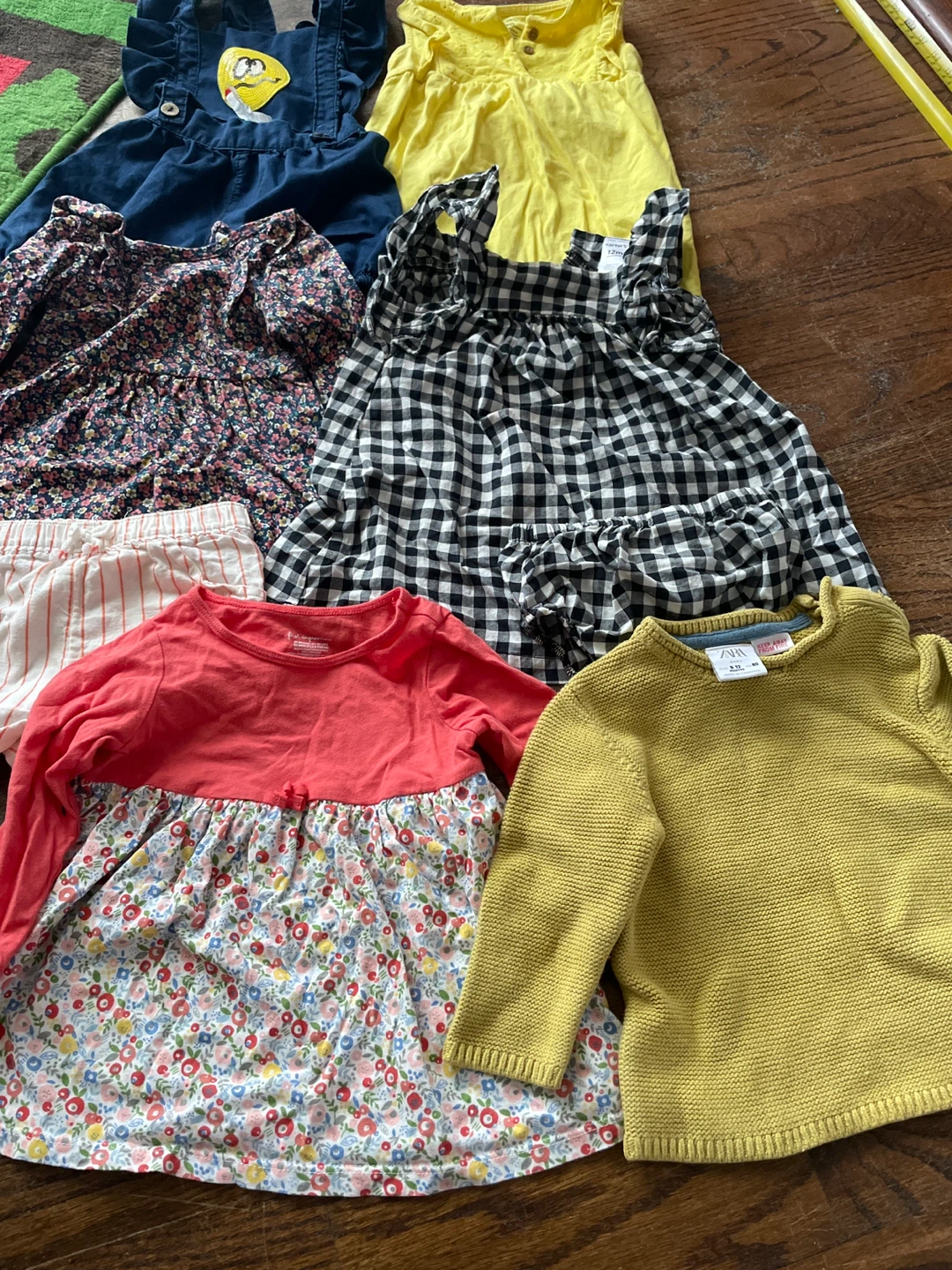 Baby Girls Clothes Bundle - Zara, Carter's, OshKosh B'gosh