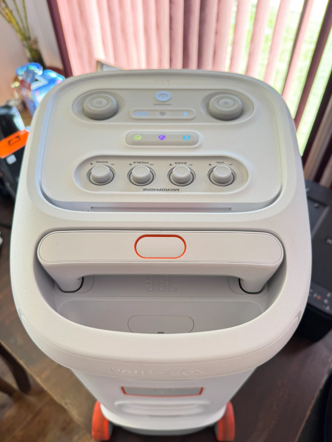 JBL PartyBox 320Portable Speaker with Lights and Wheels - photo 4