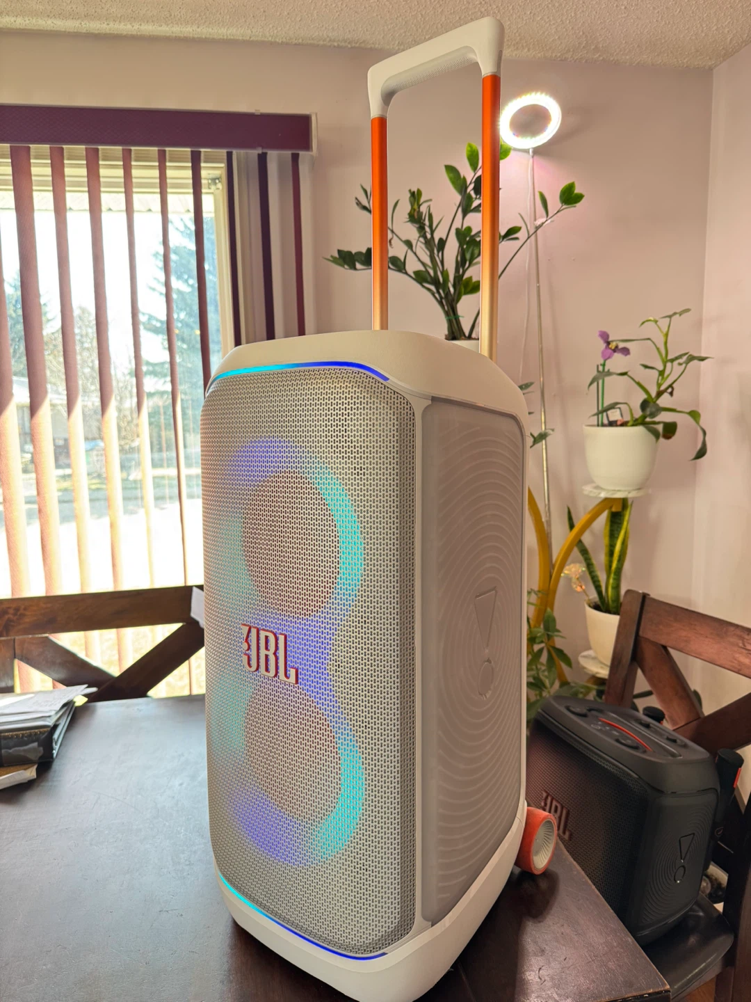 JBL PartyBox 320Portable Speaker with Lights and Wheels - photo 2
