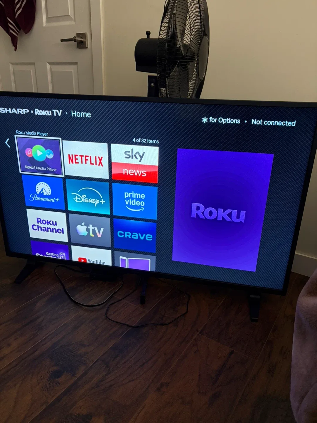 SHARP Roku TV 50” - photo 2