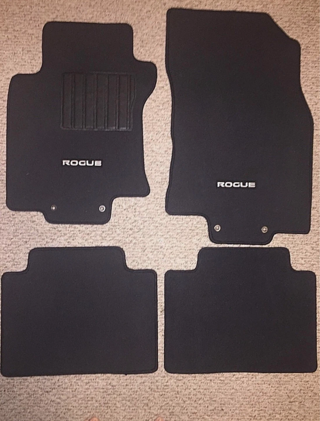 Nissan Rogue 2023 -Carpeted Floor Mats - Black (4-Piece) - photo 2