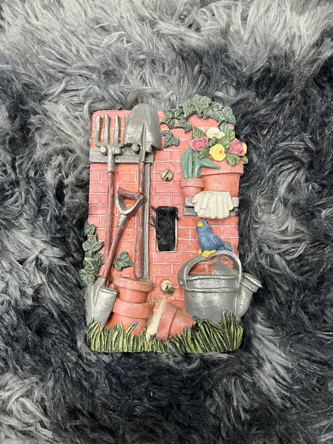 Vintage 3D Light Switch Cover