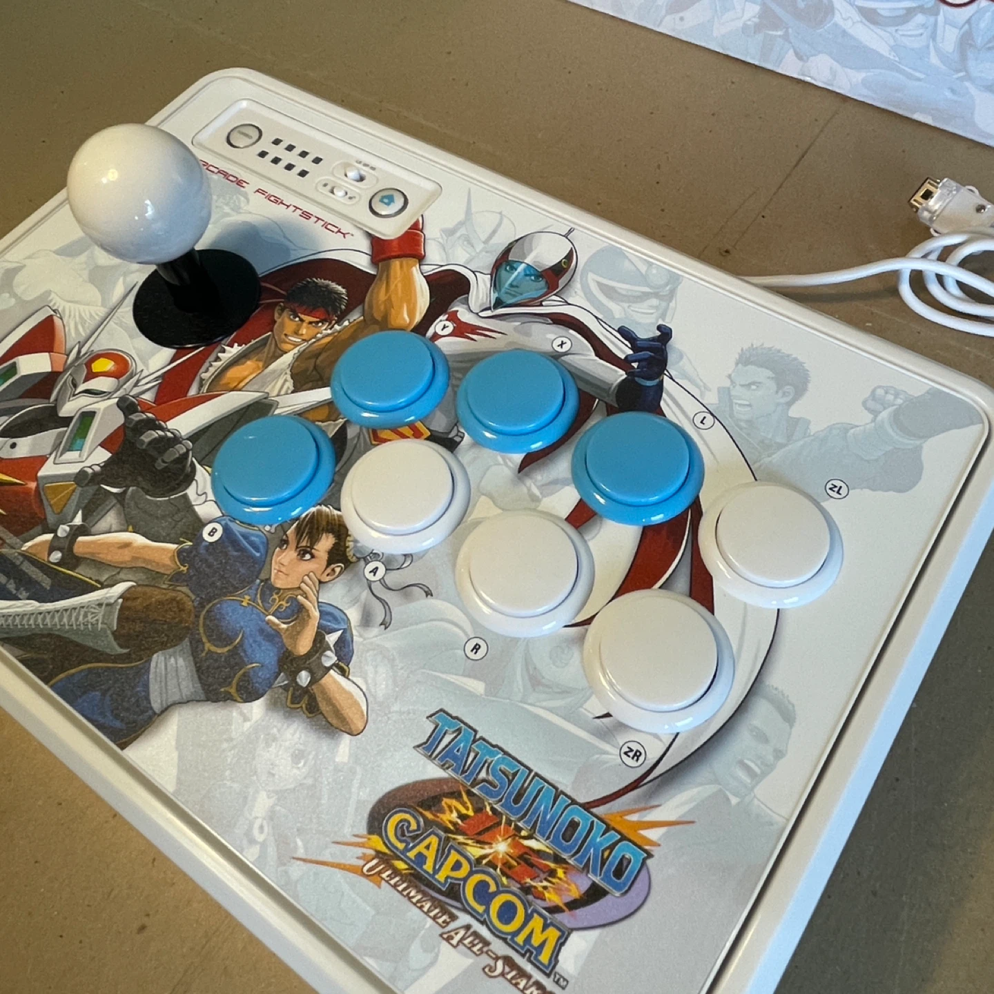 Madcatz Arcade Fightstick Tatsunoko Vs Capcom Wii Controller - photo 2