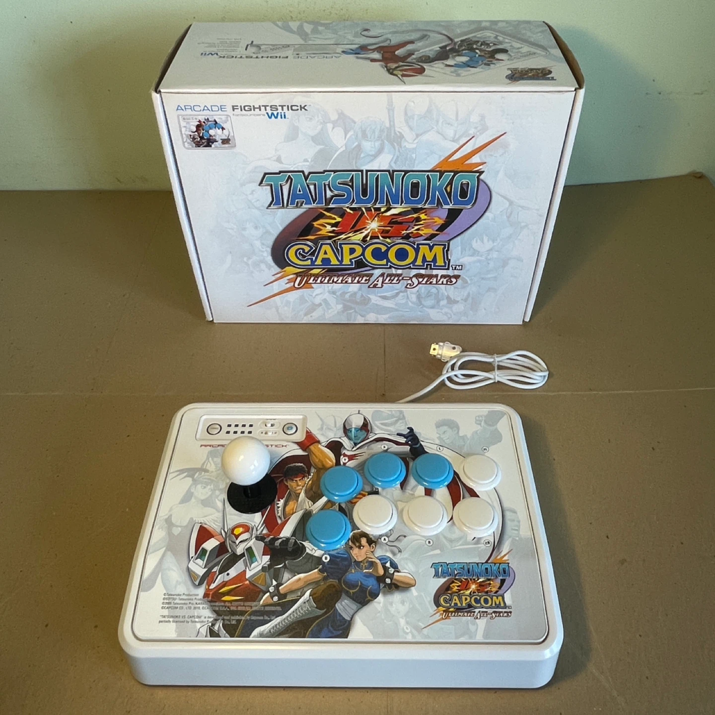 Madcatz Arcade Fightstick Tatsunoko Vs Capcom Wii Controller