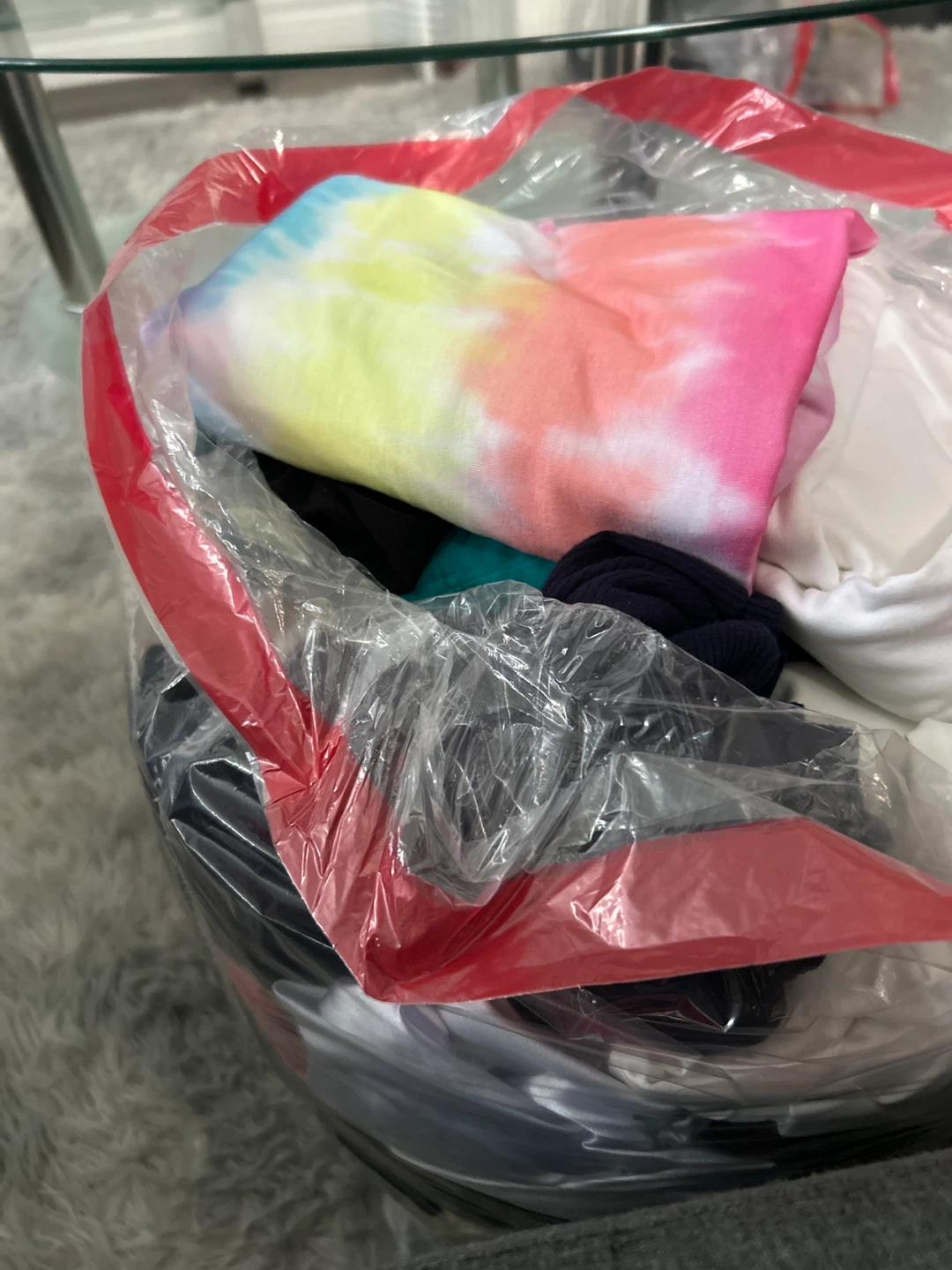 Tie-dye t-shirt lot