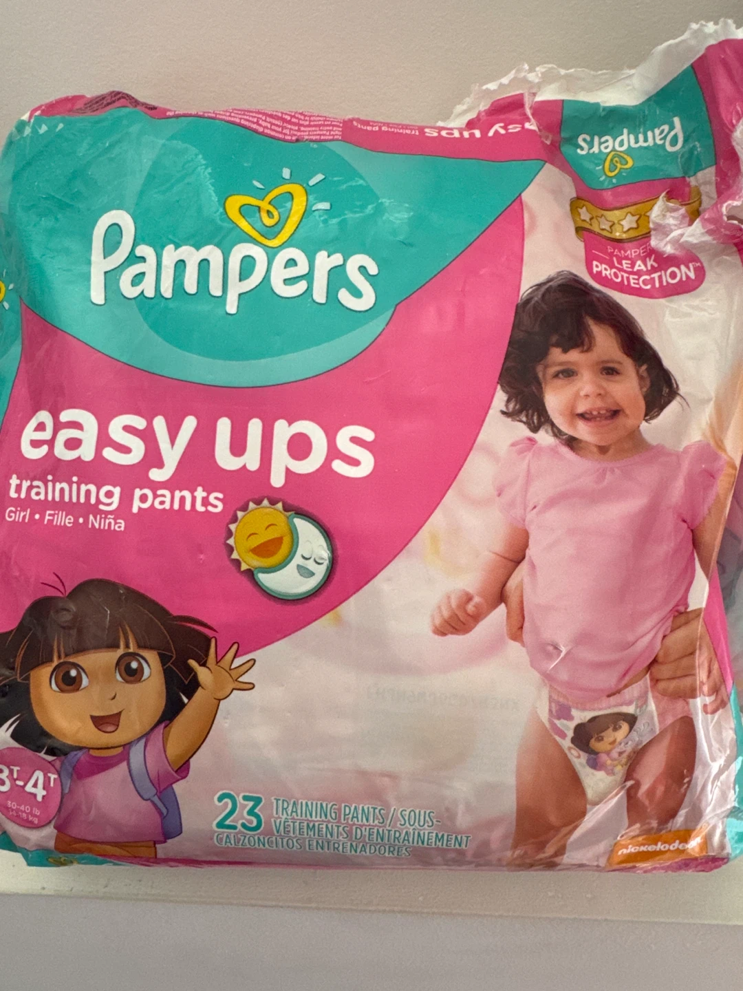 Pampers Easy Ups Training Pants Size 3T-4T (23 ct)