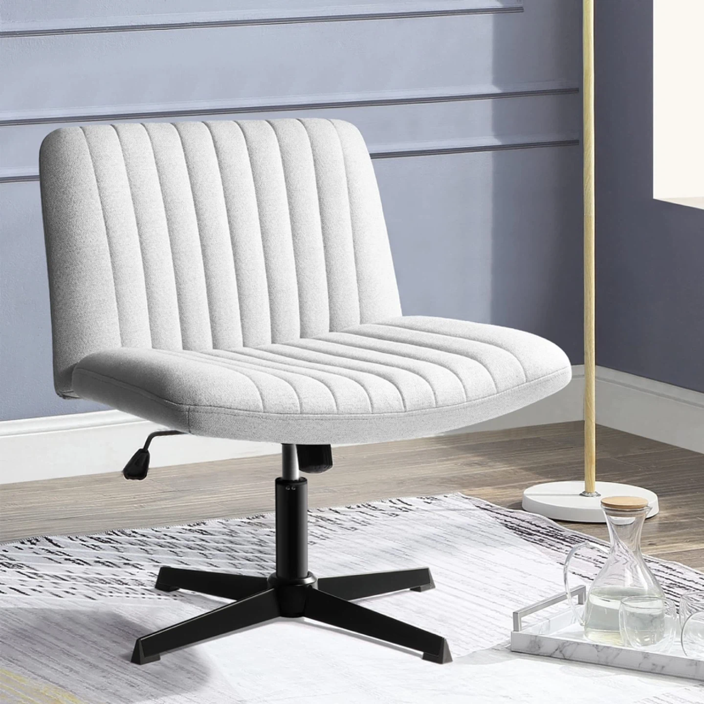 PUKAMI Criss Cross Chair,Armless Cross Legged