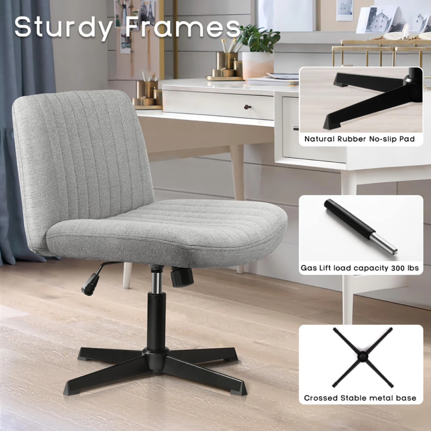 PUKAMI Criss Cross Chair,Armless Cross Legged - photo 4