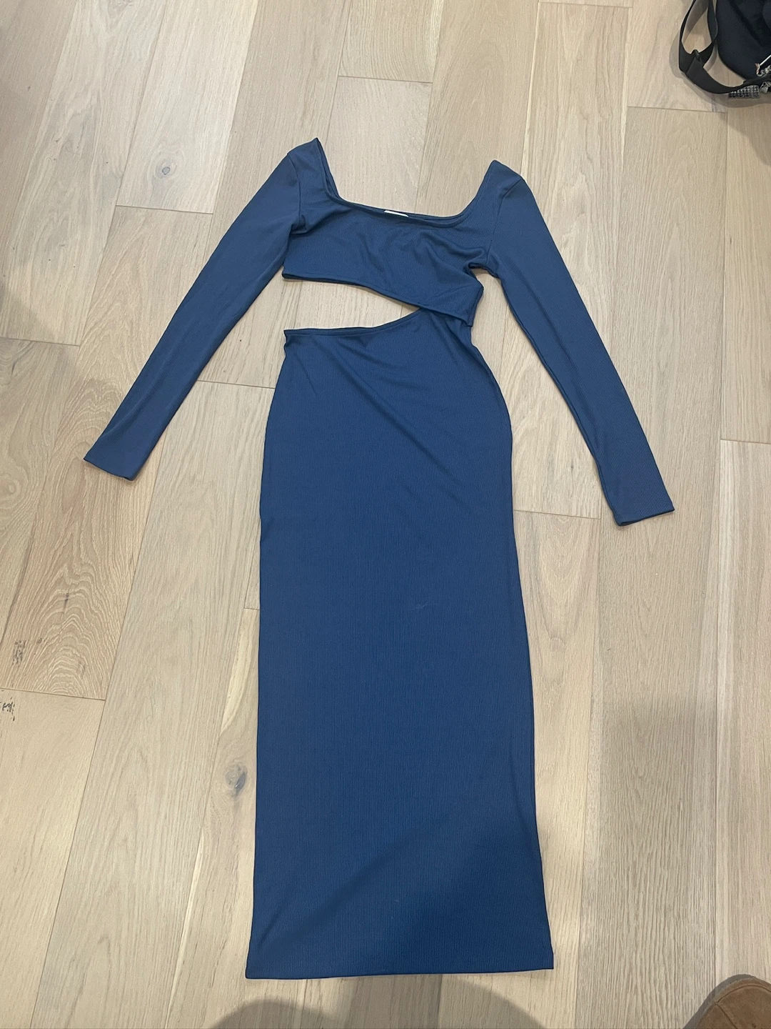 Blue dress