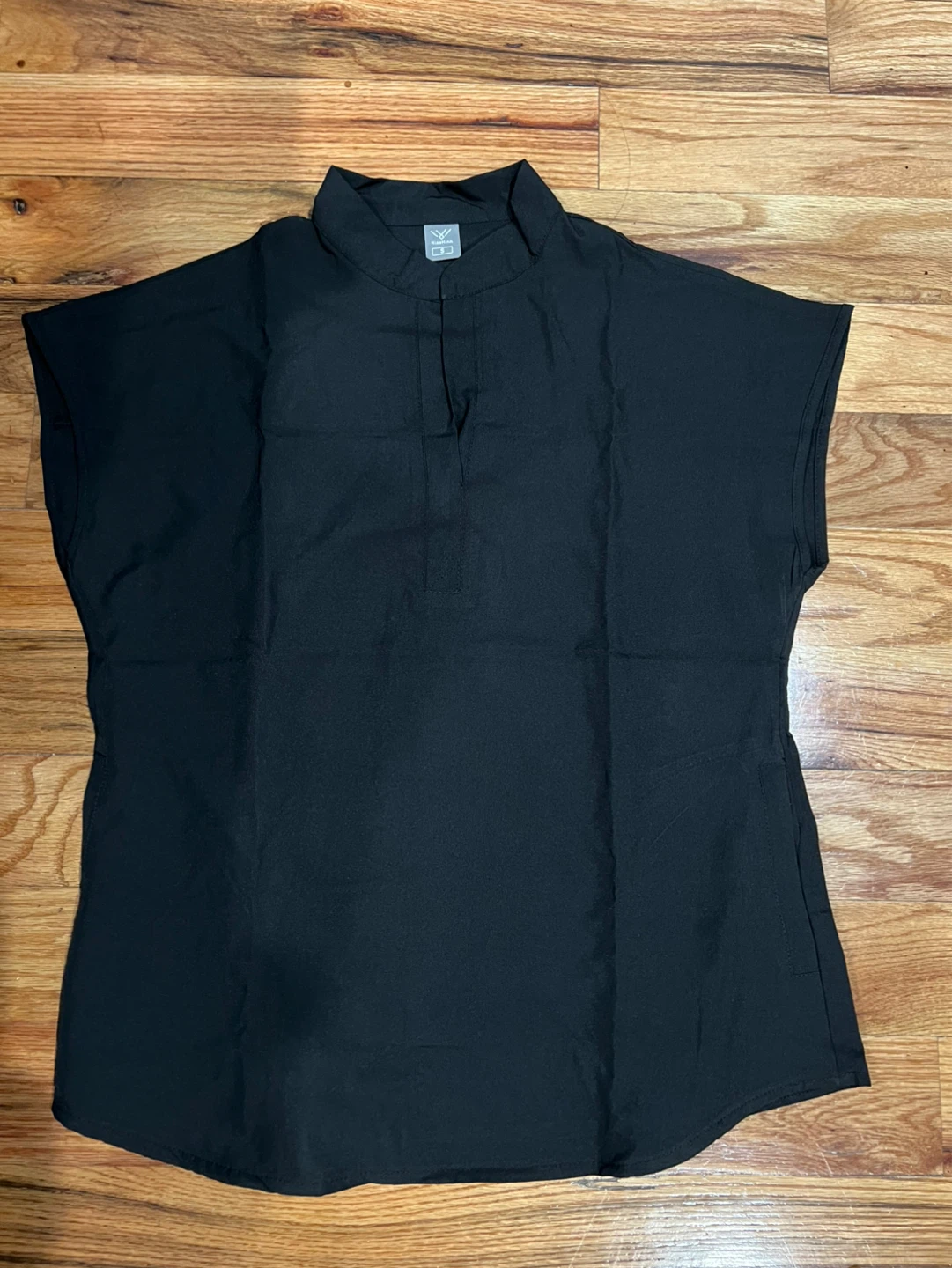 NiaaHinn Black Scrub Top and Pants Set - Size S - photo 2