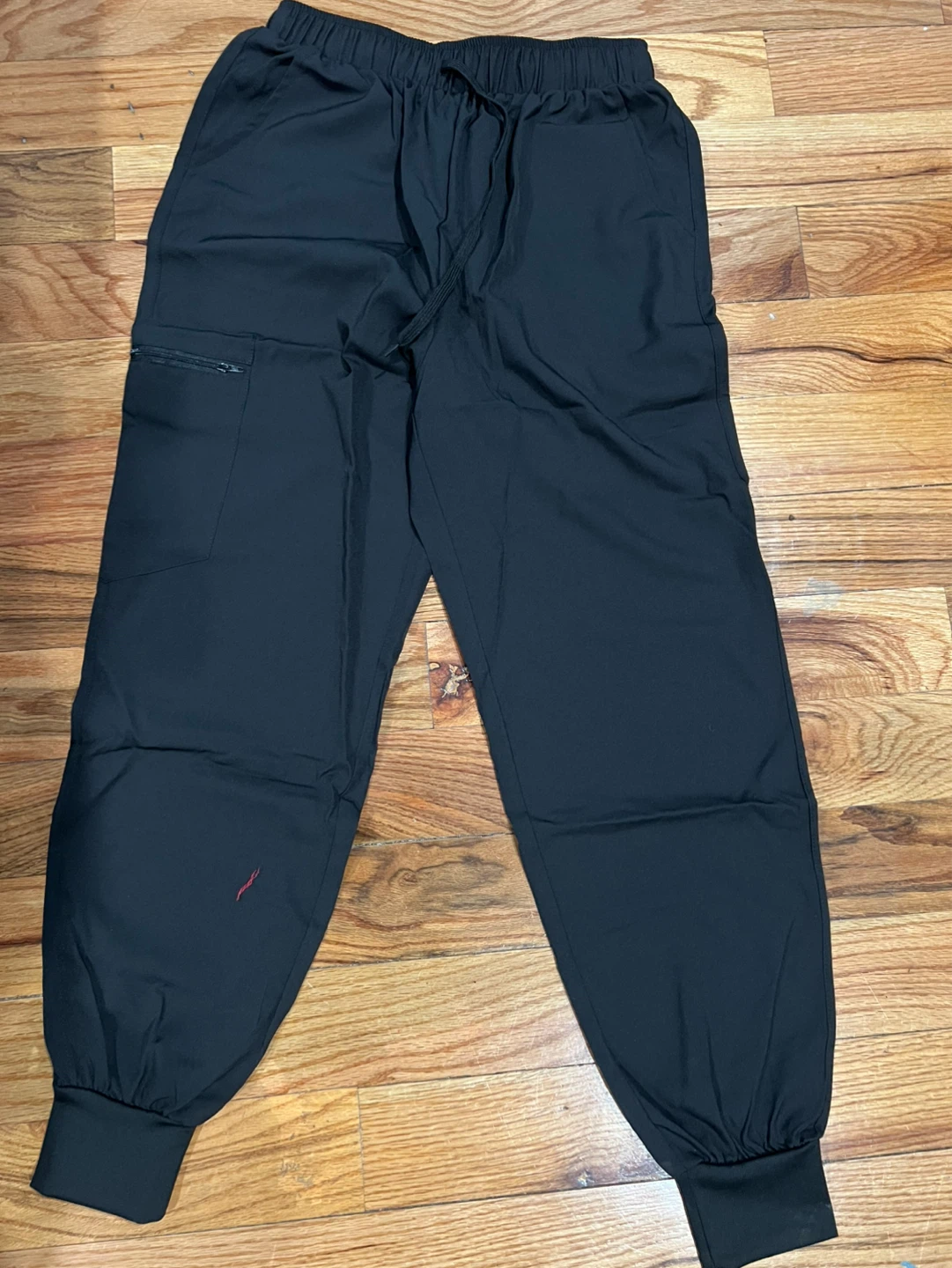 NiaaHinn Black Scrub Top and Pants Set - Size S - photo 4