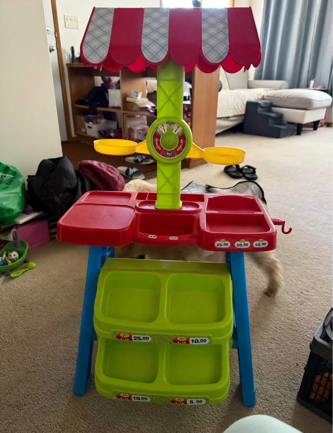 KGZ Play Market Stall with Scales - photo 2