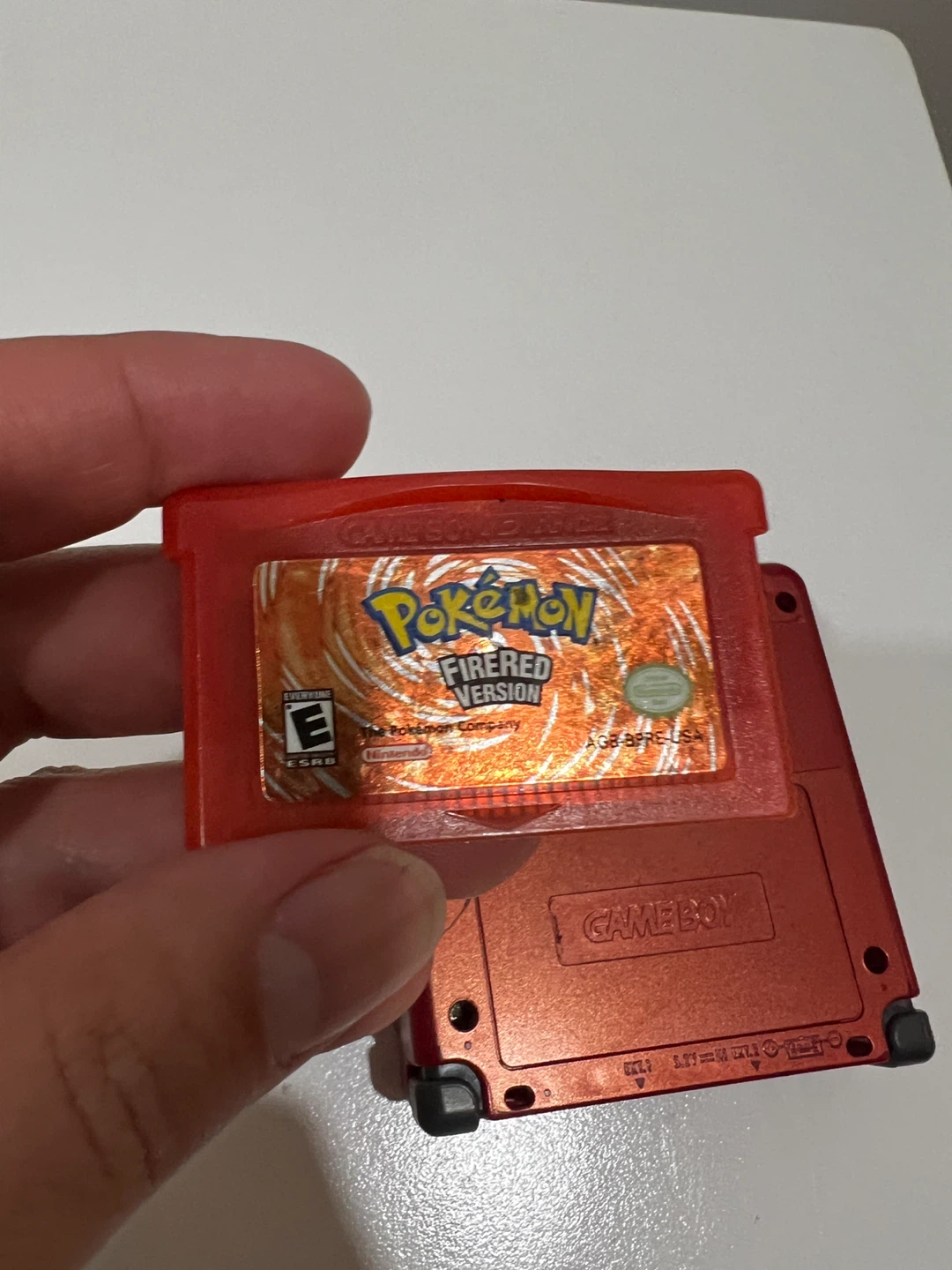 Pokemon FireRed Version Game Boy Advance Cartridge - photo 3