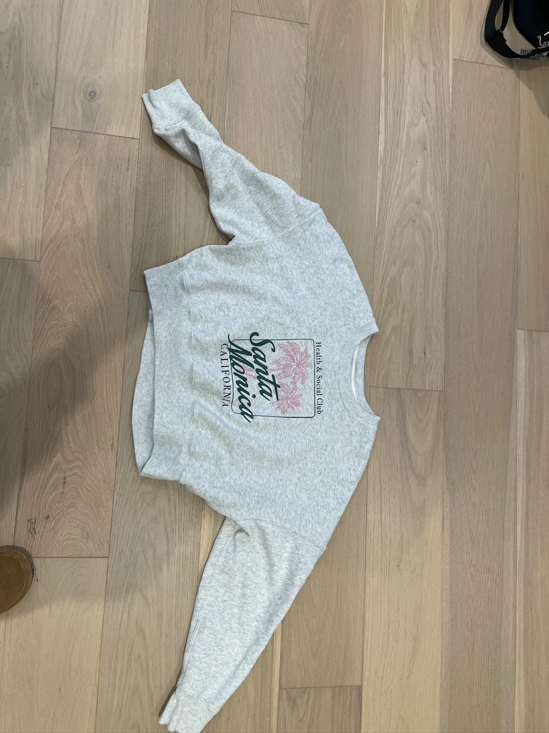 Cropped sweater