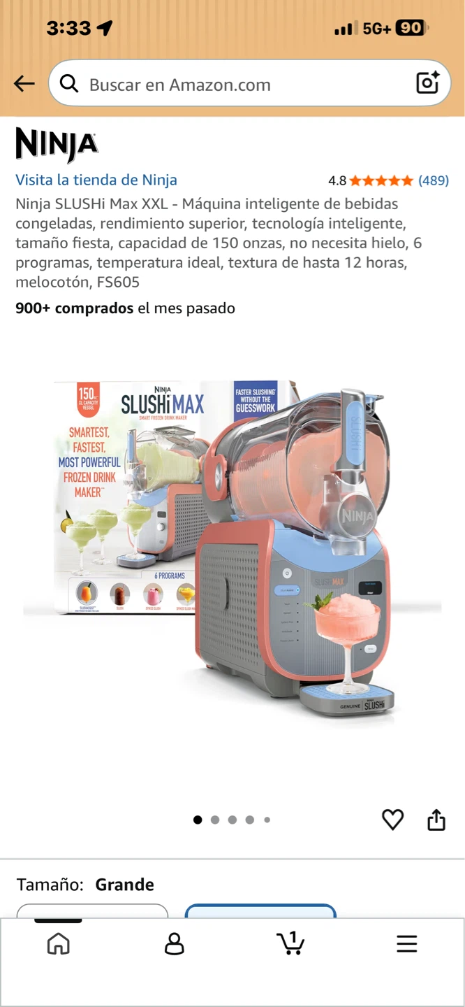 Ninja Slushi Max Smart Frozen Drink Maker - photo 3