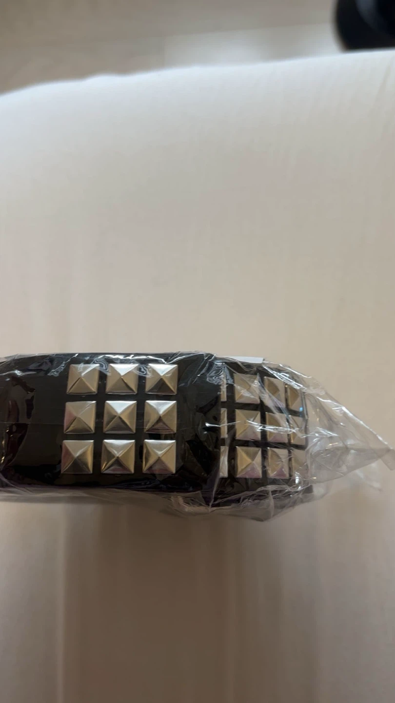 Black Studded Belt
