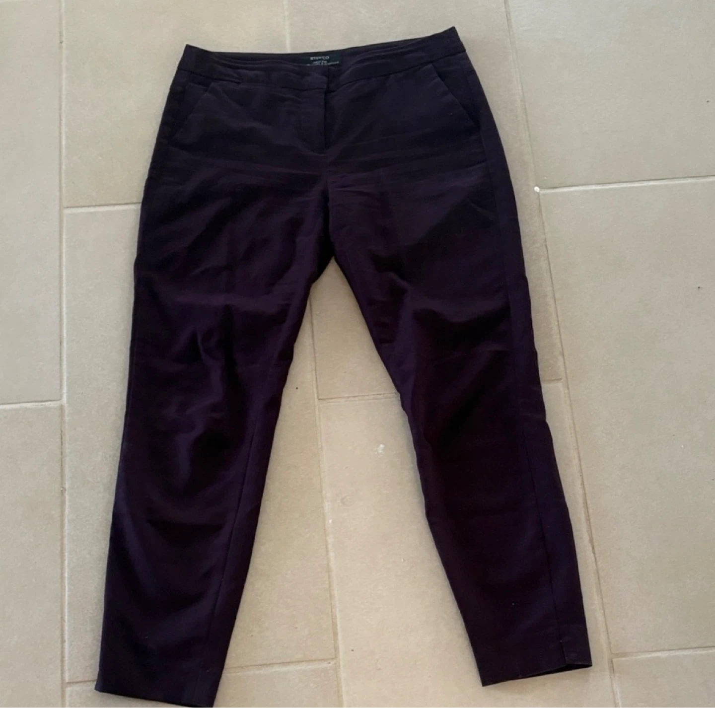 RW&CO. Women's Purple Flare Leg Pants Size Medium