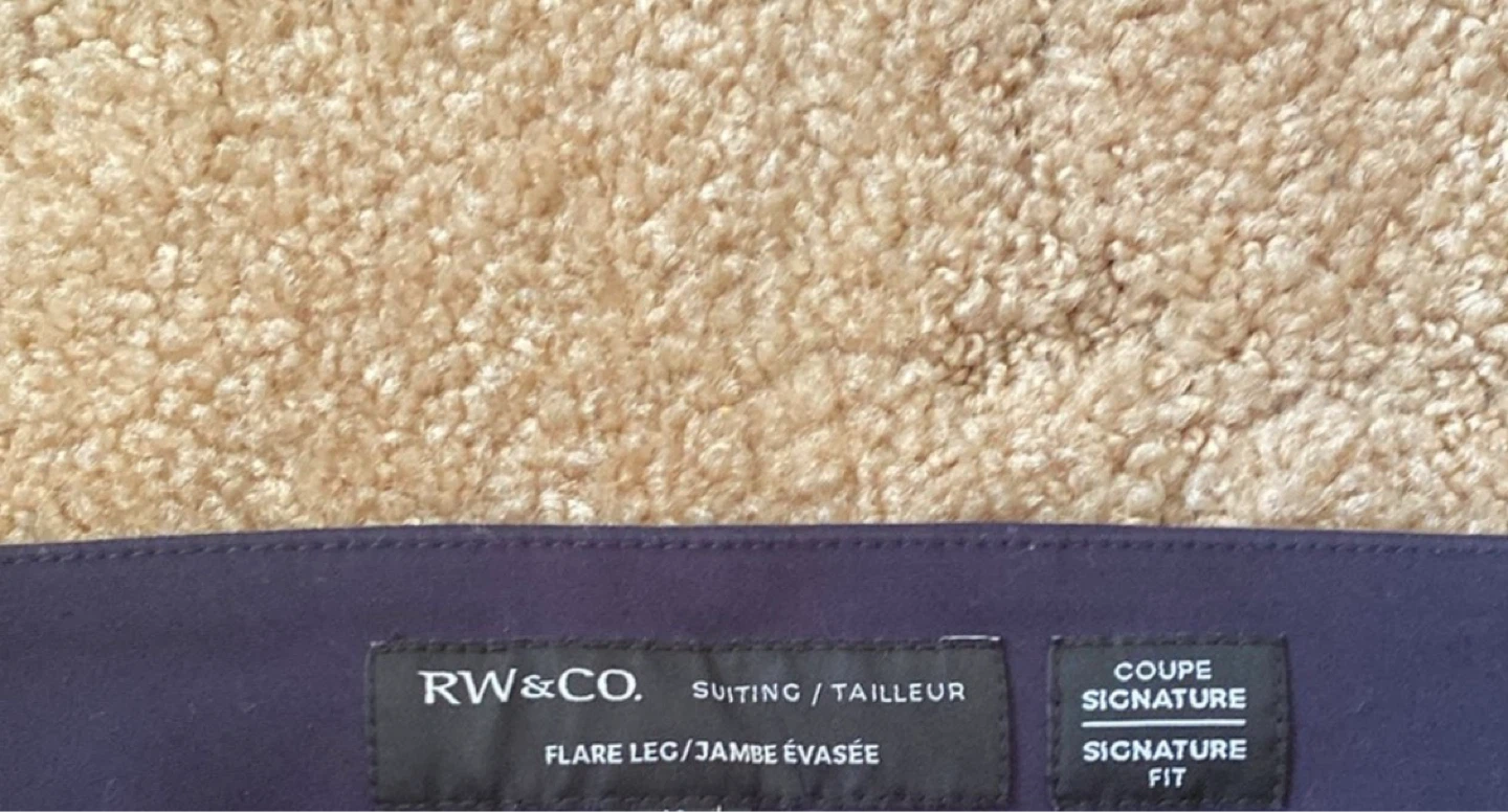RW&CO. Women's Purple Flare Leg Pants Size Medium - photo 4