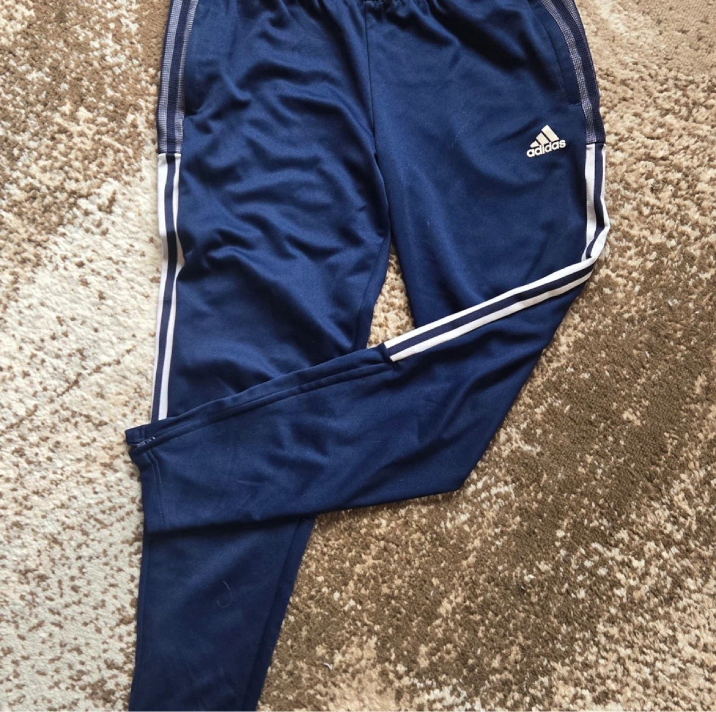 Adidas Track Pants - Navy Blue - Size S - photo 3