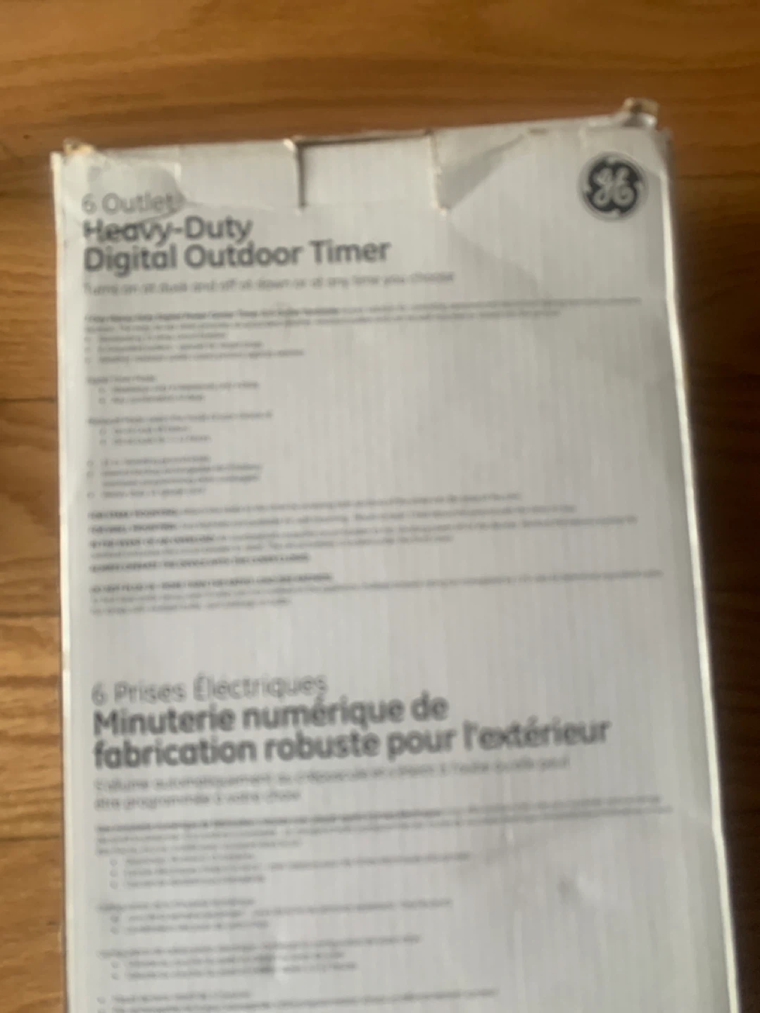 GE Heavy-Duty Digital Outdoor Timer - photo 2