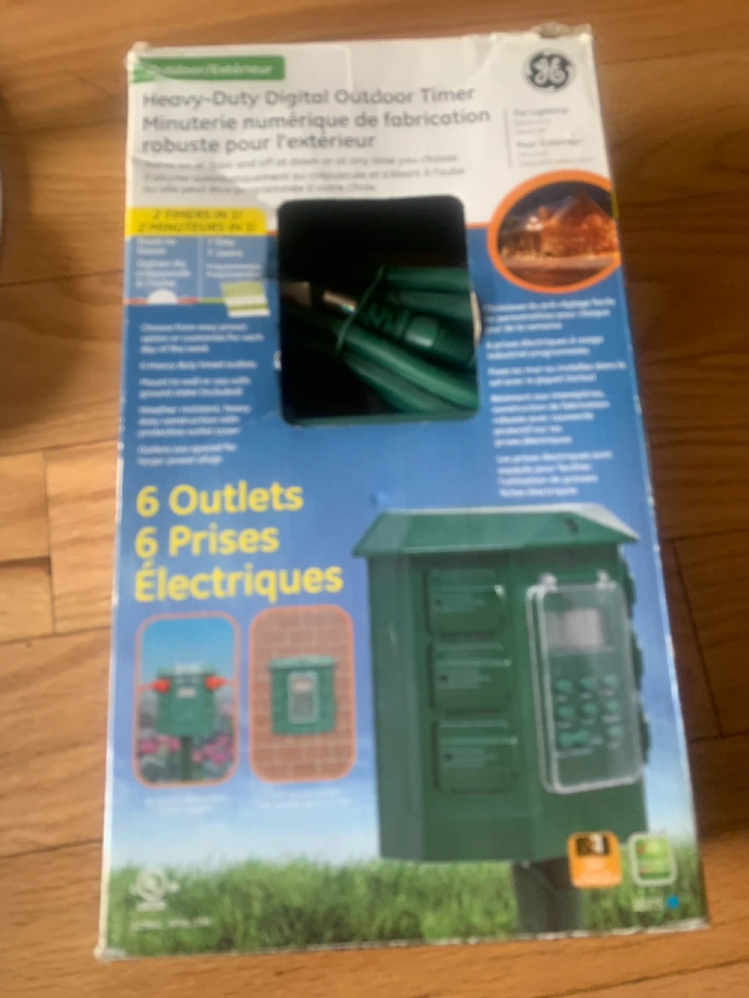 GE Heavy-Duty Digital Outdoor Timer