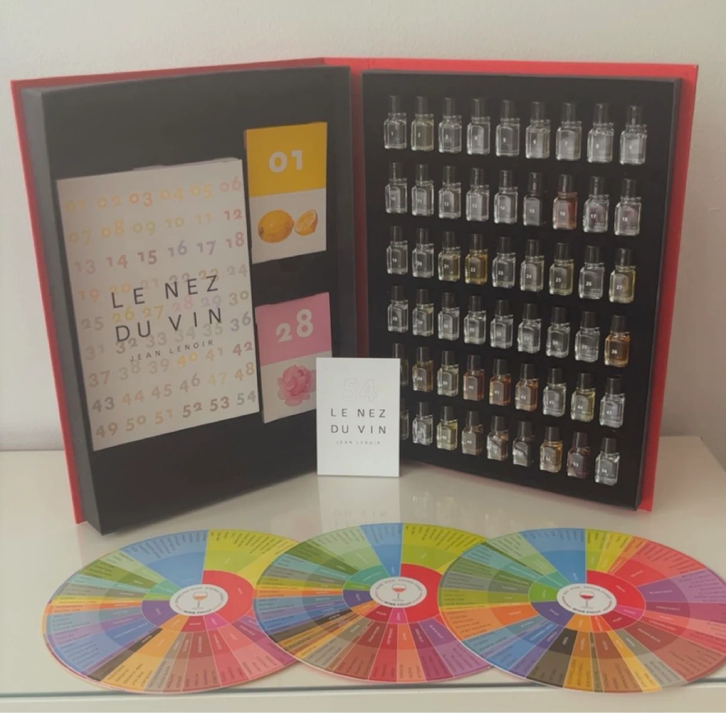 Jean Lenoir Le Nez Du Vin Wine Aroma Kit