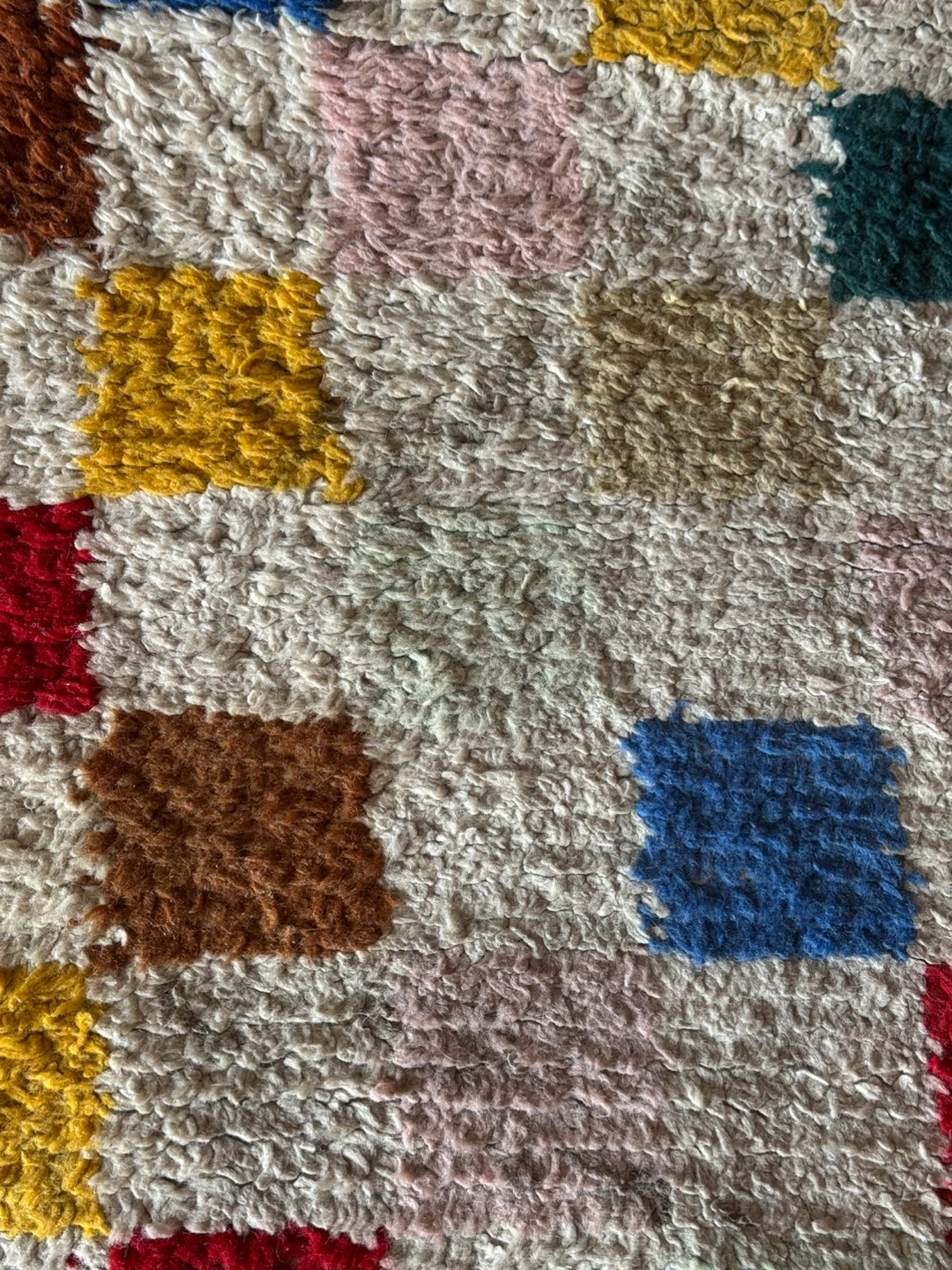Checkerboard Plush Rug - photo 4