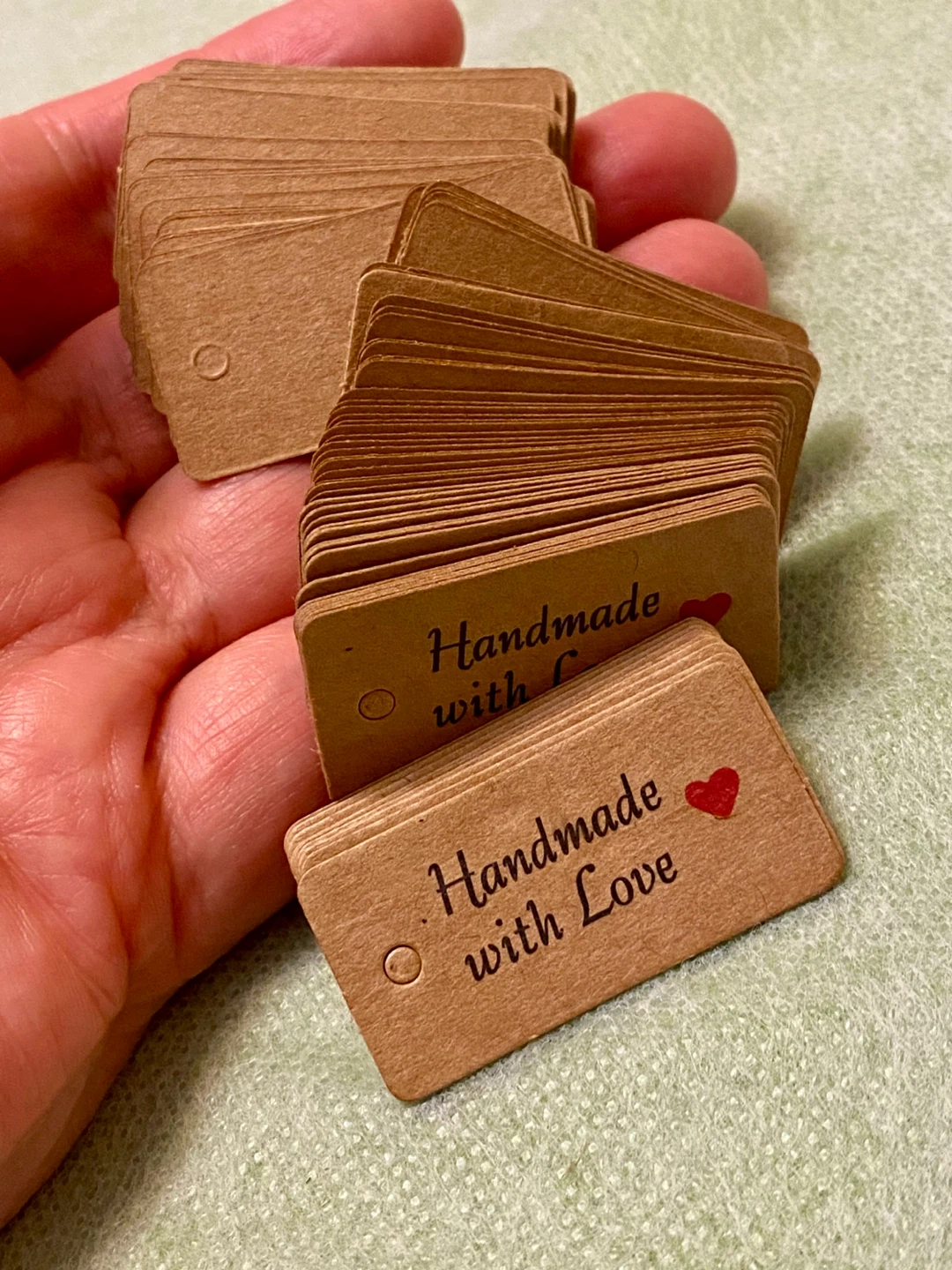 Kraft Paper Gift Tags. 🏷️ 100 pieces - photo 2