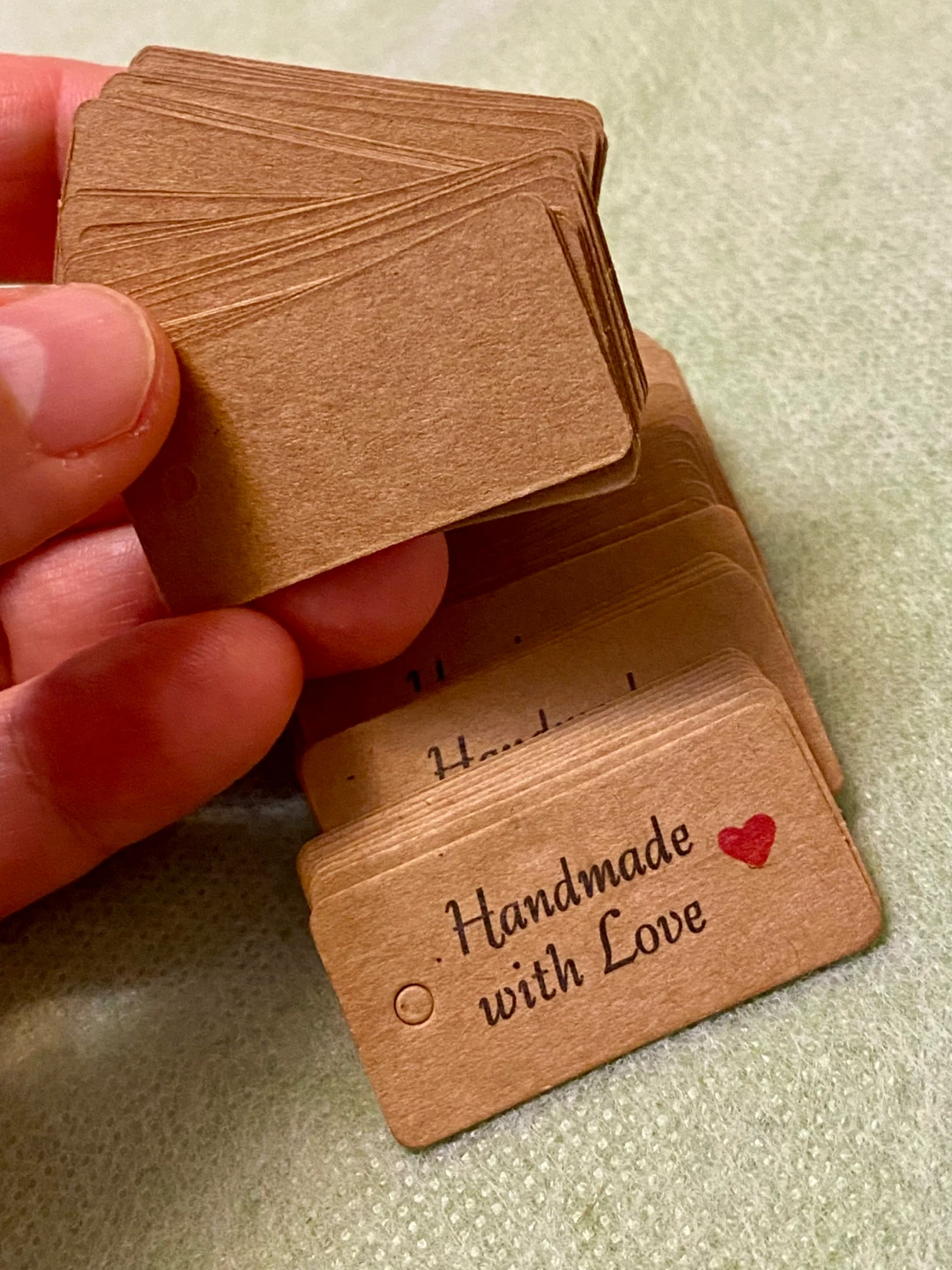 Kraft Paper Gift Tags. 🏷️ 100 pieces - photo 3