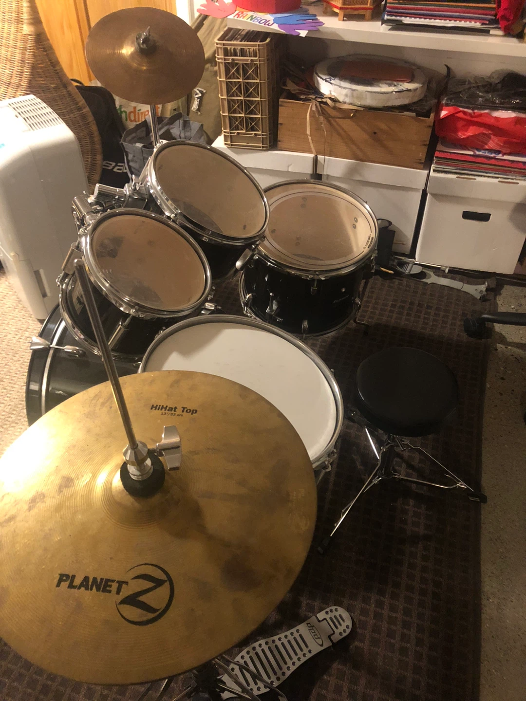 Ludwig drum set for kids 7 yo and up. Complete and ready - photo 2