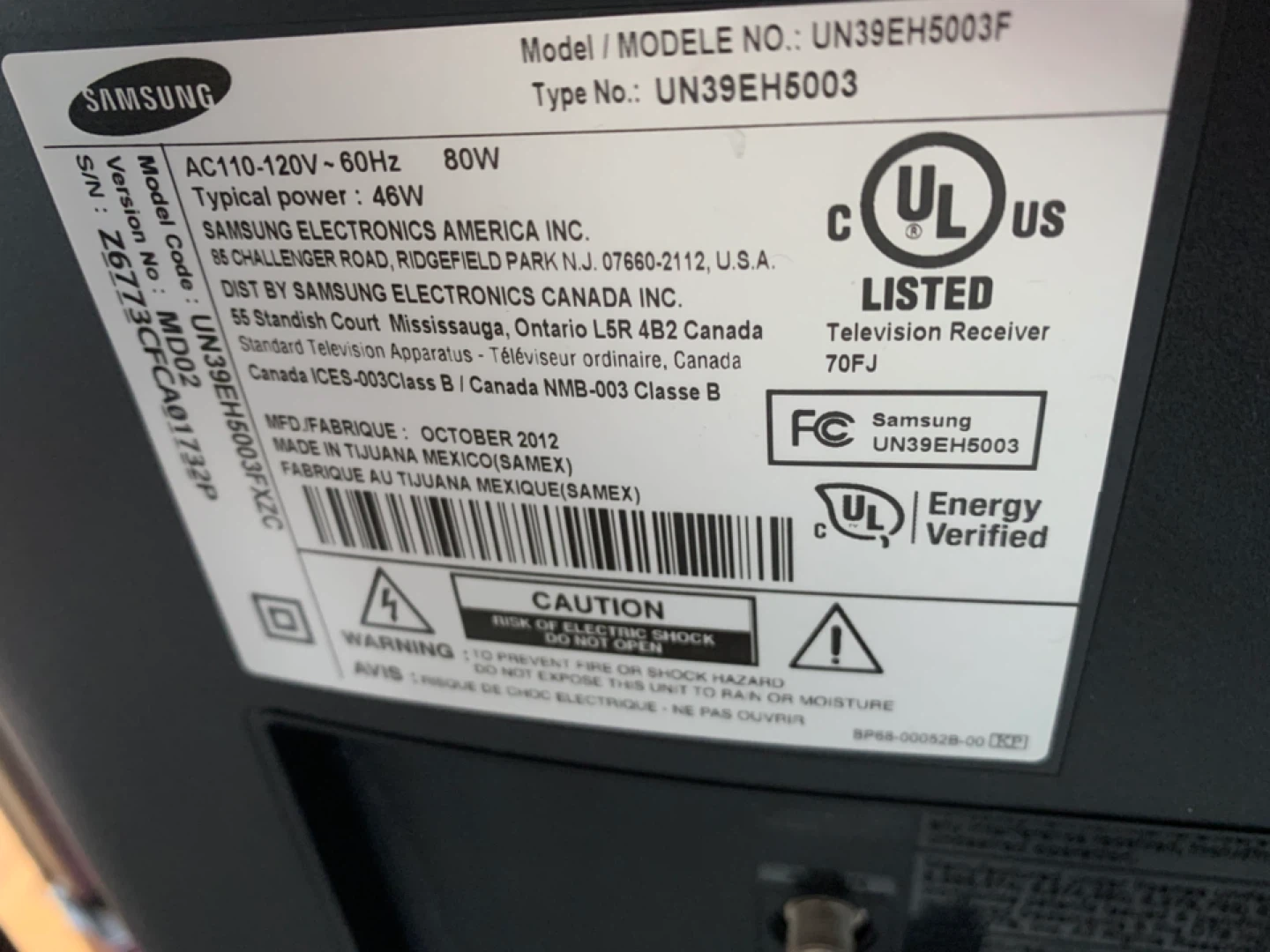 39" SAMSUNG HDTV (Made SMART!) - photo 5