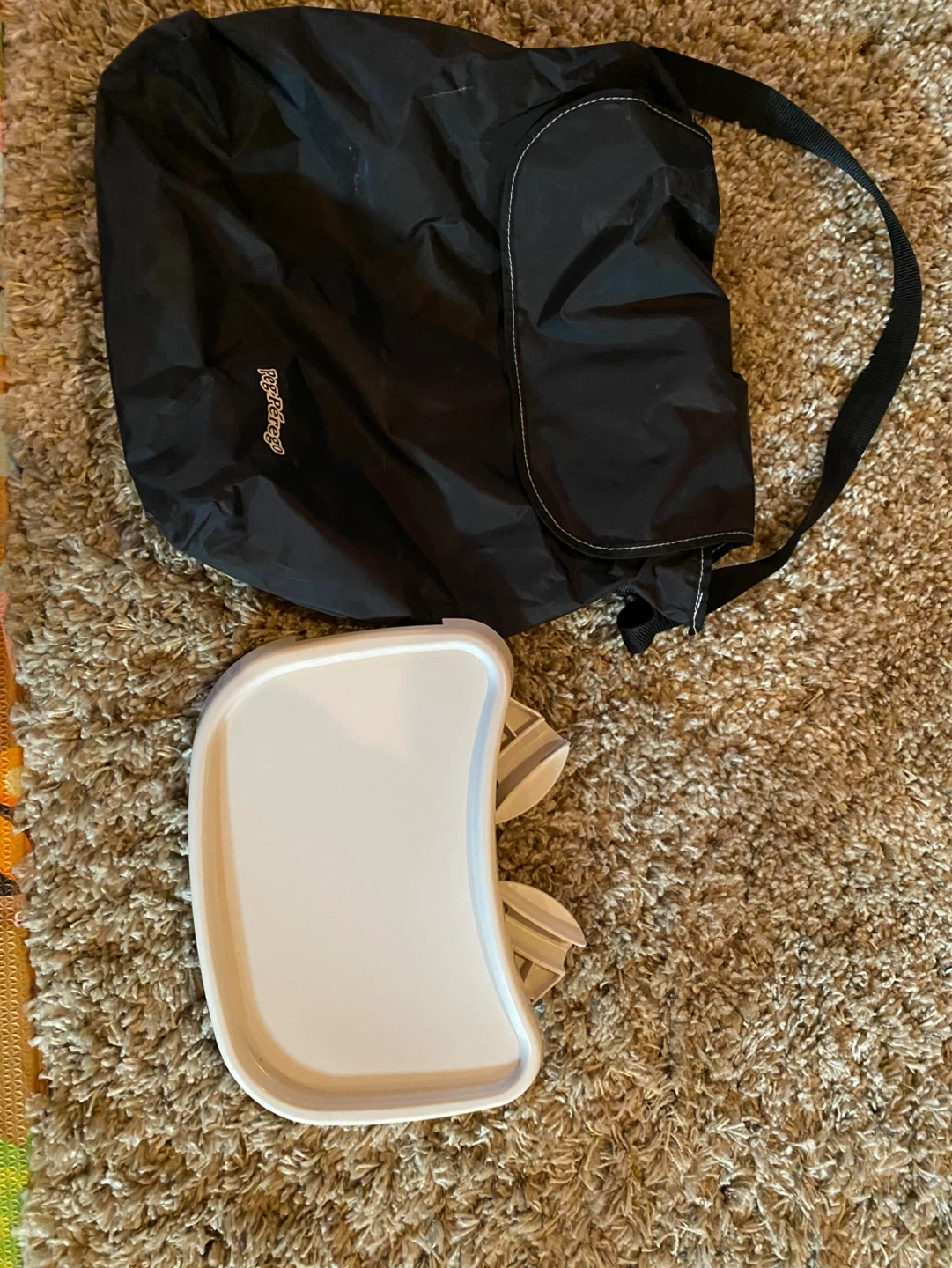 Peg Perego high chair booster seat with tray and bag - photo 3