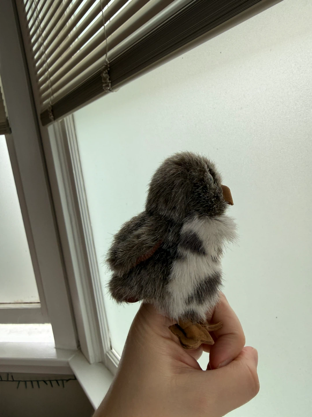 Tiny owl finger puppet - photo 4
