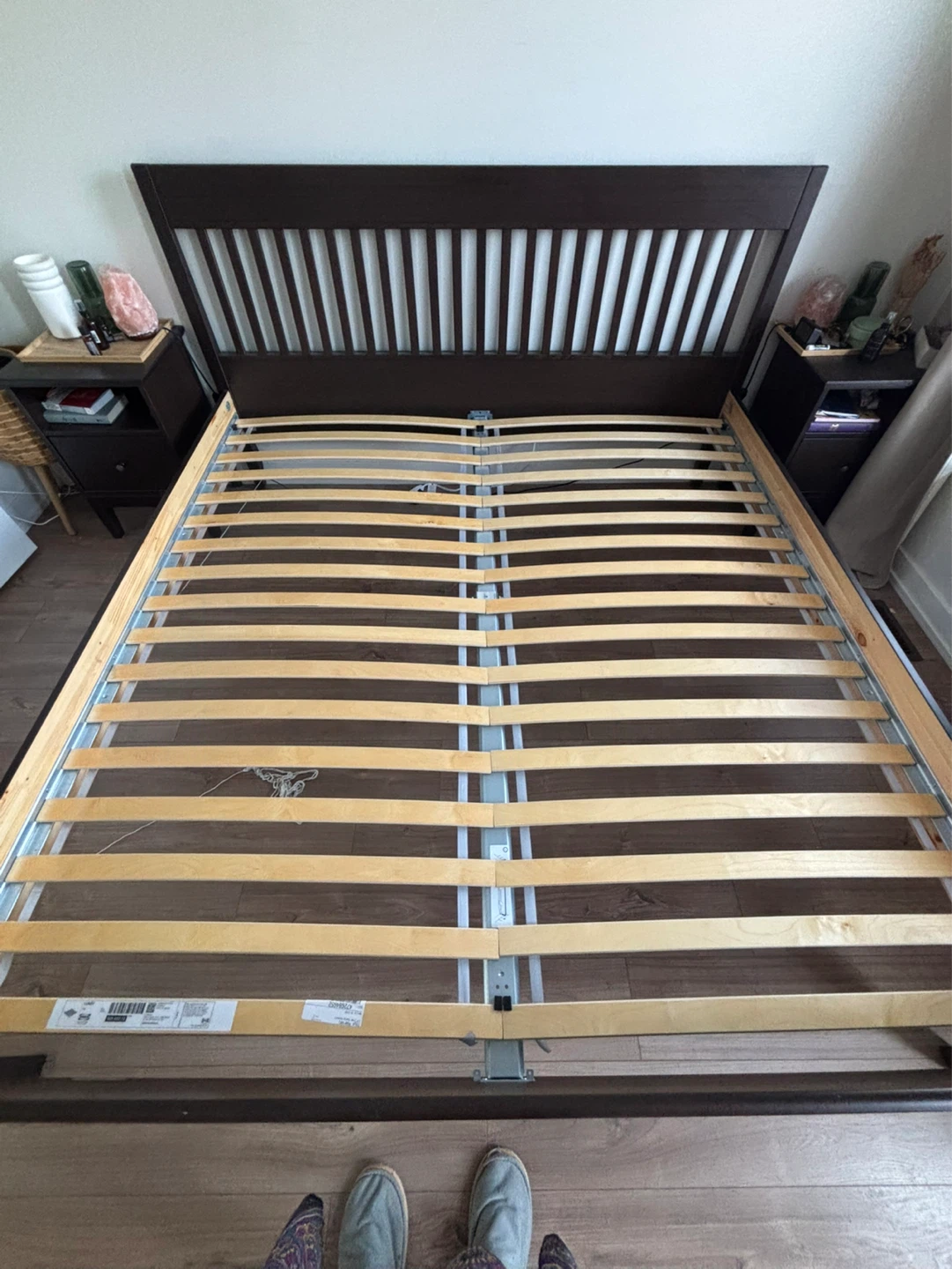 Ikea “Idanas” Bed frame (KING) - photo 2