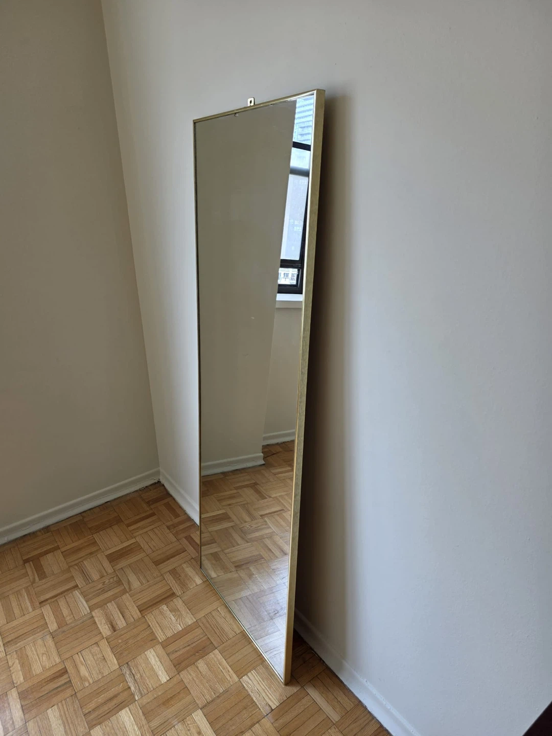 Full Length Gold Trim Mirror - photo 4