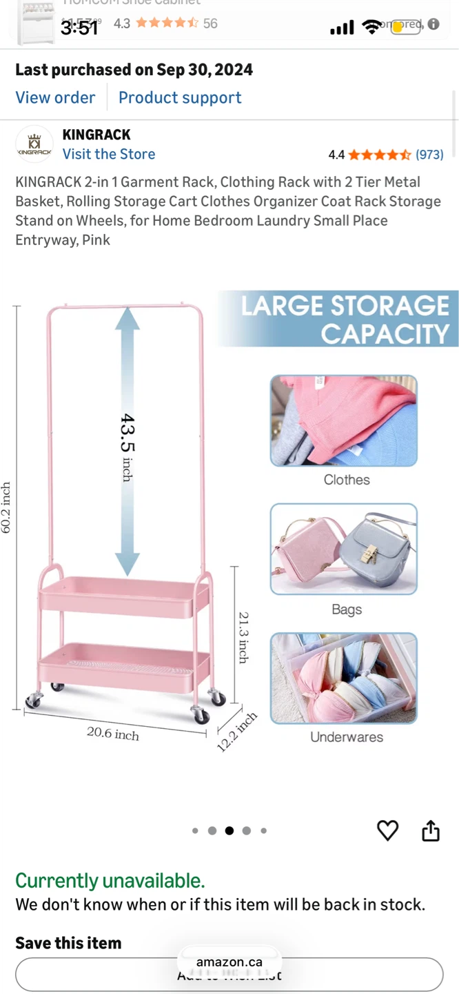 2-Tier Garment Rack - photo 3