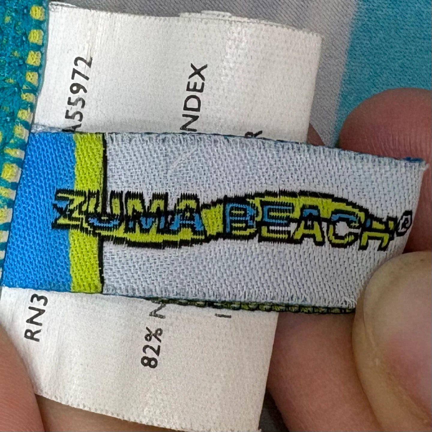 Zuma Beach Striped Side Tie Bikini Swimsuit Bottoms Size 14 - photo 5
