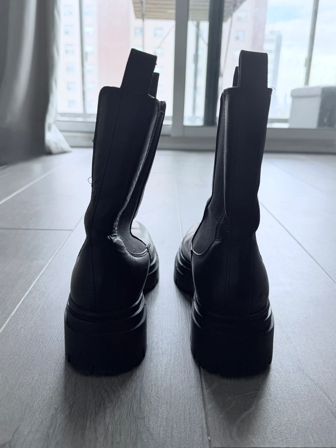 Zara Black Chelsea Boots - photo 3