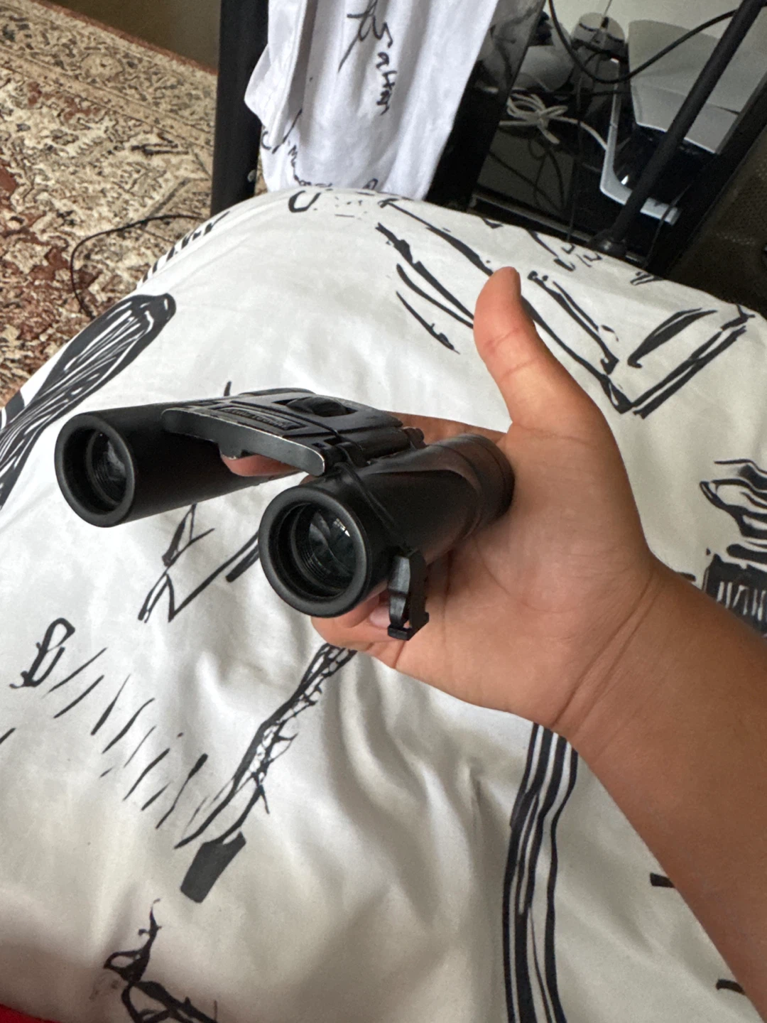 Black Binoculars